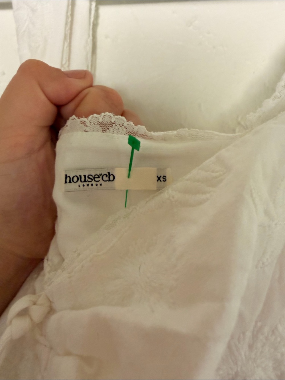 House of CB White Odessa Dress XS - Picture 7 of 8